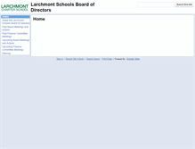Tablet Screenshot of bod.larchmontcharter.org